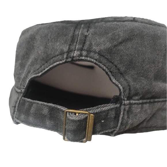 LAST ONE: Military inspired distressed adjustable women’s trendy cadet hat - Picture 3 of 3